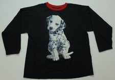 Rare Vintage DISNEY 101 Dalmatians Dog Ringer LS T Shirt 90s 2000s Walt Disney