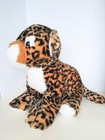 Fiesta 16.5" Realistic Leopard Cuddly Stuffed Plush.