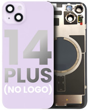 Back Glass With Steel Plate With MagSafe Magnet Pre-Installed For iPhone 14 Plus