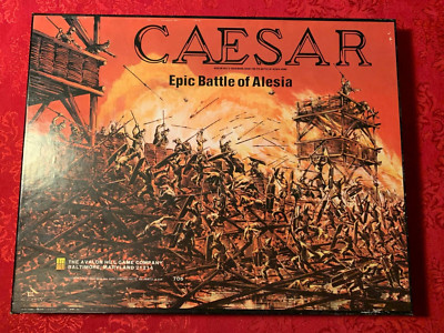 Avalon Hill 1976 : CAESAR wargame - Epic Battle of Alesia Rome's Wars UNPUNCHED