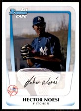 2011 Bowman Prospects Hector Noesi Rookie New York Yankees #BP17