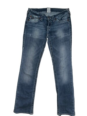 True Religion Jeans Sz 27 VTG Y2K USA Bohemian Stitch Flap True Religion Jeans Sz 27 VTG Y2K USA Bohemian Stitch Flap