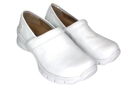 Pillow Top White Clogs Nursing Shoes 