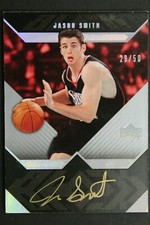 2007/08 UD Black Jason Smith Signed Certified Auto RC ROOKIE #29/50 Colorado St