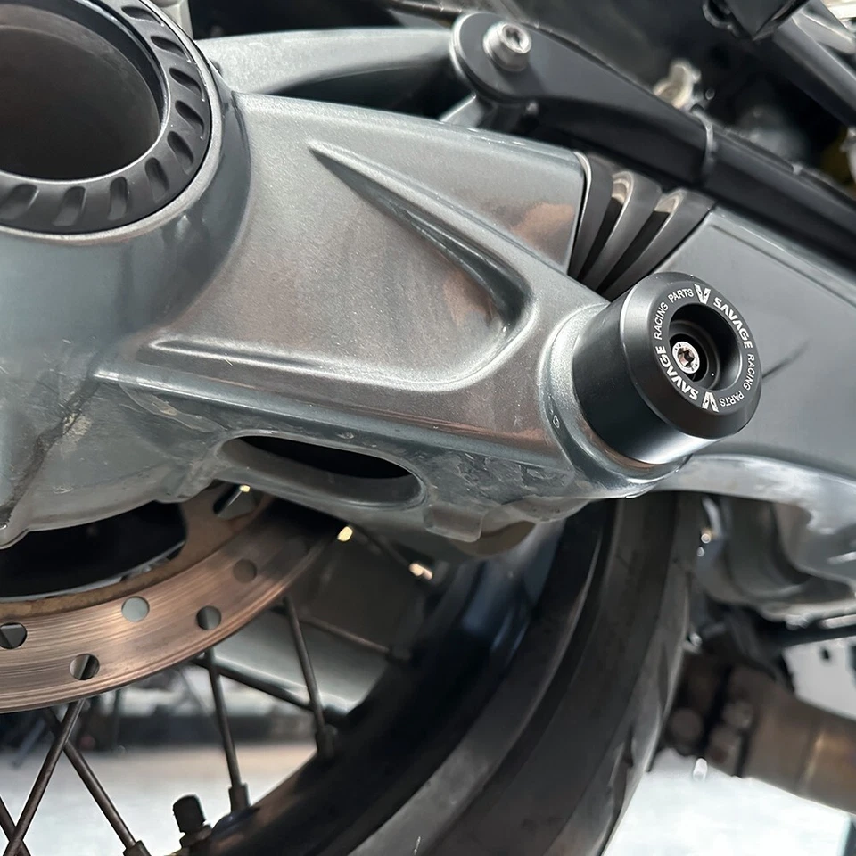 Protector deslizante de choque Cardan carcasa de transmisión final para BMW R1200GS R1250GS LC ADV Foto 3 de 4