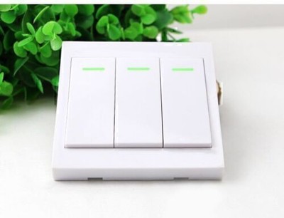 433Mhz 86 Wandpanel Wand Wireless Fernbedienung Relais Schalter Sender Empfänger