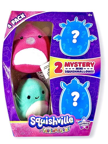 Juguete de peluche animal de peluche Squishville Sofia unicornio escuadrón de fantasía malvaviscos blando - Imagen 16 de 21