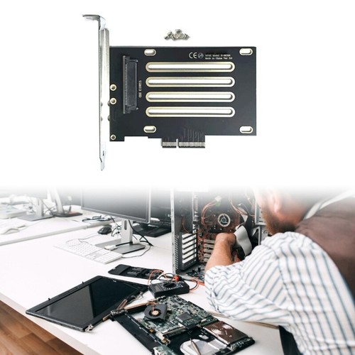 M.2 PCIE to SFF-8639 PCIe 5.0 Card Add On Cards for Desktop PC - Afbeelding 3 van 8