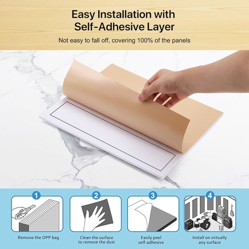 KUCHOOW 12 Pack Soundproof Wall Panels adhesive acoustic sound absorbing noise - Picture 9 of 14
