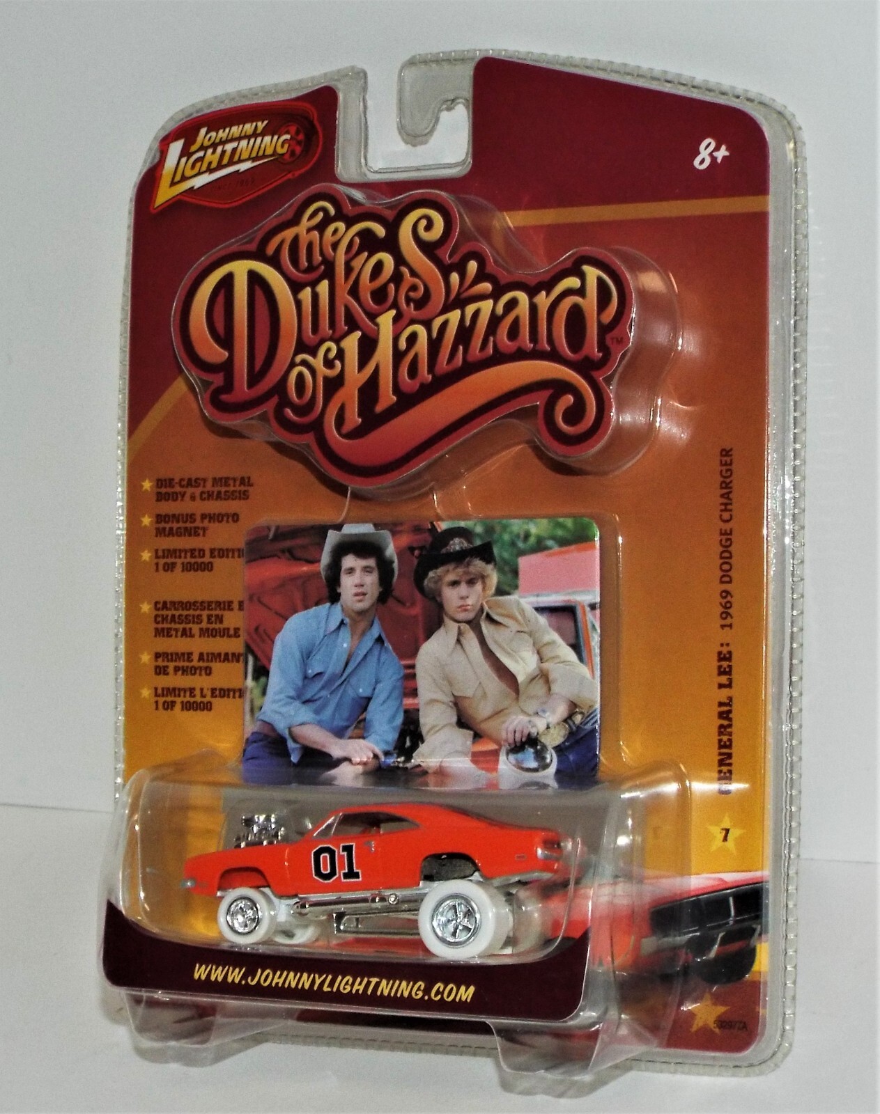 Johnny Lightning White Lightning General Lee 1969 Dodge Charger 7