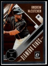 2018 Donruss Optic #24 Andrew McCutchen Red and Yellow
