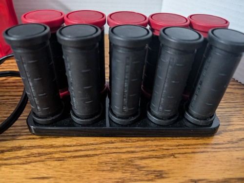 Remington Style H1015 Compact Ceramic 10 Hot Ionic Rollers Carry Case BONUS - Picture 6 of 11