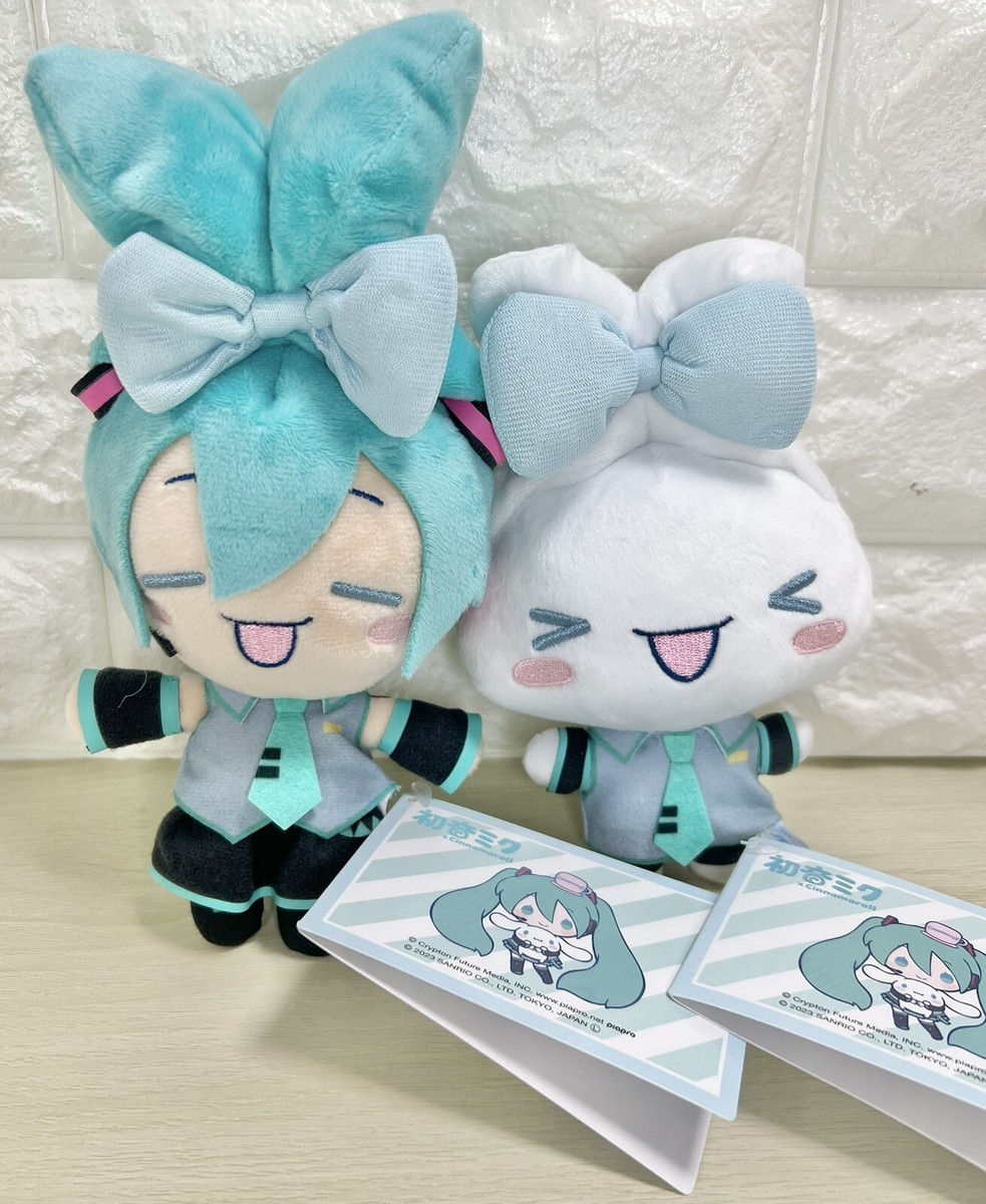 特撮 Hatsune Miku& cinnamon roll Sanrio Set Hatsune Miku × Sanrio Cinnamoroll SEGA prize Plush dolls