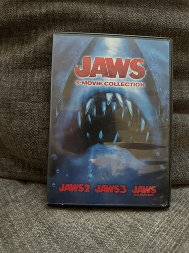 Jaws 3-Movie Collection DVD (Widescreen, 2-disc Set) Like New Condition!! - Picture 2 of 3