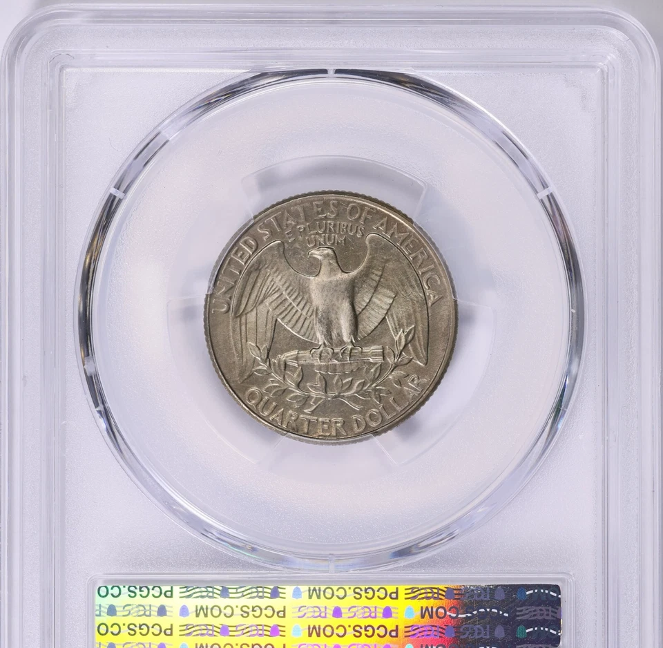 1983 D Washington Quarter PCGS MS67 Top Pop 51/0 RARE - Image 2 of 3