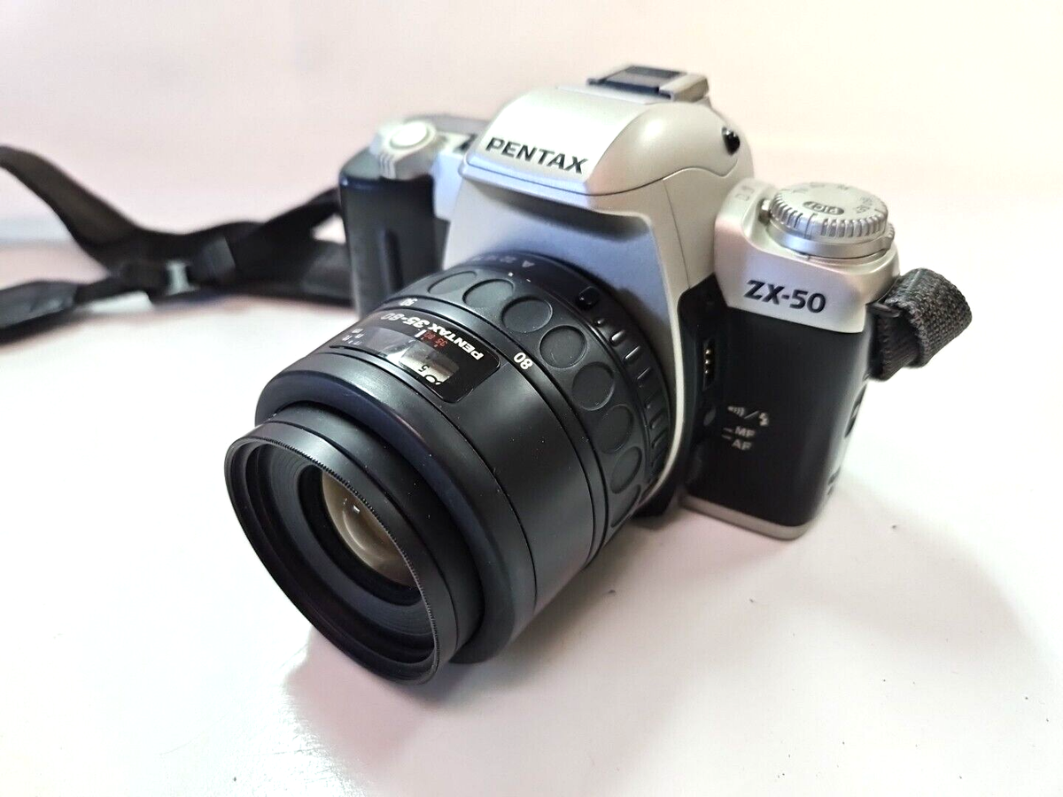 Pentax ZX-50 W/ 35-80mm AF zoom with Manual | eBay