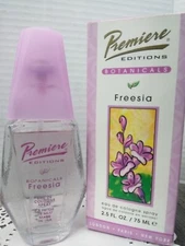 VTG Premiere Editions BOTANICALS FREESIA  Eau De Cologne Spray 2.5 OZ (READ) USA