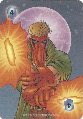Marvel OVERPOWER INTELLECT POWER 4 card - Grifter- 4I - 4 I - Image