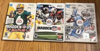 Madden 9 (has Paper) Madden 10 (has Paper) Madden 13 (no Paper)
