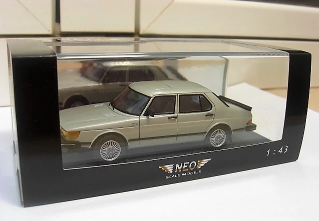 Saab 900 Turbo 1981 1984 Neo 43650 MIB 1:43 92 93 95 96 99 9000 sonett MEG RARE - Imagen 2 de 4