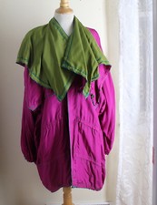 Look S M L Xl 1x 2x Reversible Lagenlook Funky Avant Garde Art-to-wear Jacket