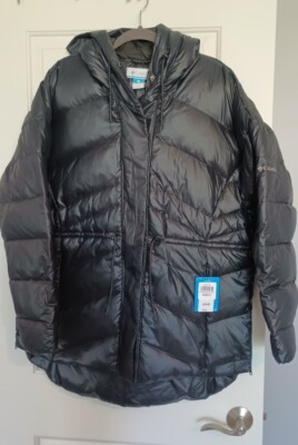 Columbia ICY Heights ll Certified Down Jacket Black NEW NWT Plus