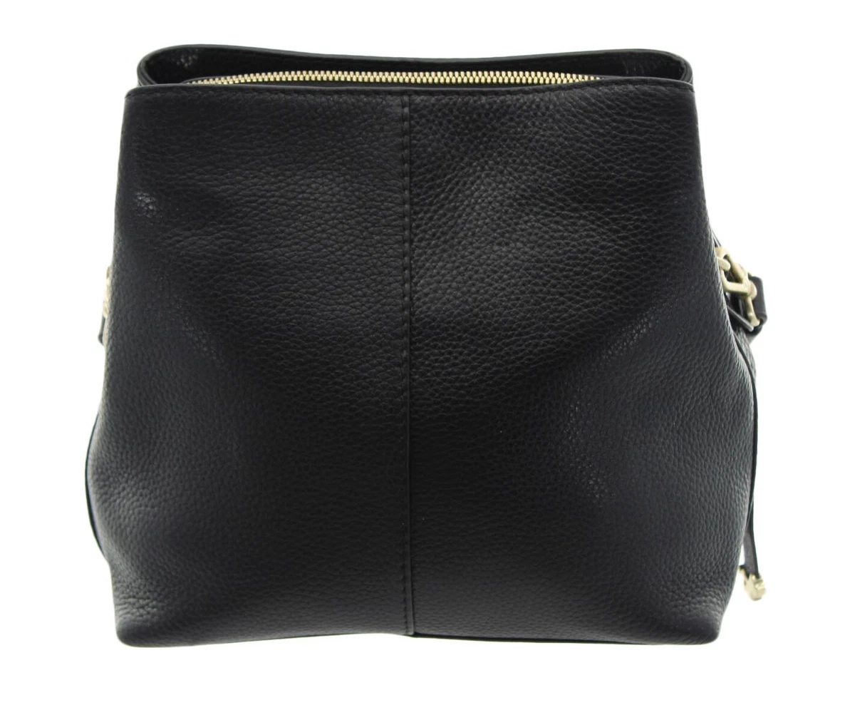 Dukes Place Medium Pebble Leather Compartment Crossbody, 50 OFF