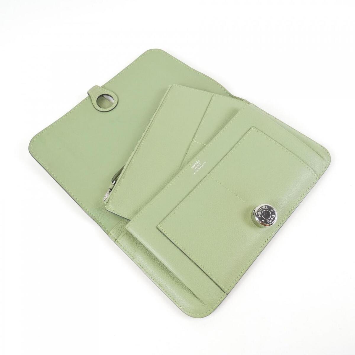 Authentic HERMES Dogon Duo 06532CK Wallet #260-004-636-9635 Authentic HERMES Dogon Duo 06532CK Wallet #260-004-636-9635