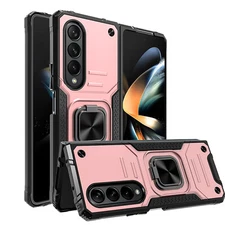 Heavy Duty Phone Case for Galaxy Z Fold 4 - Armor Ring & Kickstand 5G Protection