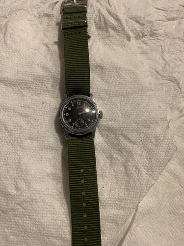 Rare Vintage Stowa Midsize Military Watch Cal. D202 High Grade Mvmt Runs Well - Picture 18 of 20