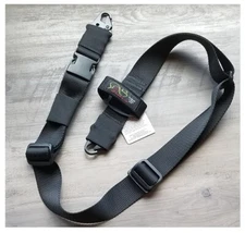 Savvy Sniper Cuff Sling ITW Buckle w/ Dual HK & Silencers - Black, OD Green, Tan