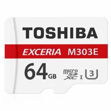 64GB high durability microSDXC card micro SD TOSHIBA Toshiba EXCERIA M303E CLASS