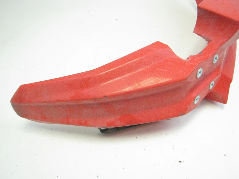 08-18 Kawasaki Klr650 E OEM Rojo Guardabarros Rueda Delantera 35004-0102-6b Foto 3 de 4