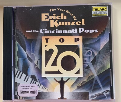 The Very Best Of Erich Kunzel Cincinnati Pops CD Surround Sound Telarc Williams