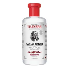 THAYERS Facial Toner Witch Hazel with Aloe Vera, Rose Petal - 12 oz