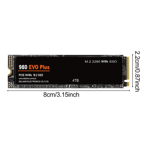 980 EVO Plus PCIe 4.0 NVMe M.2 SSD High Speed Fast Heat Dissipation 1/2/4TB - Afbeelding 6 van 20