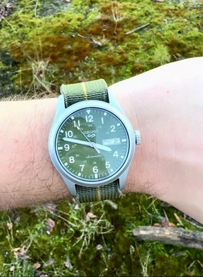 Seiko 5-Sports Field Grün SRPG33K1 - Bild 1 von 4