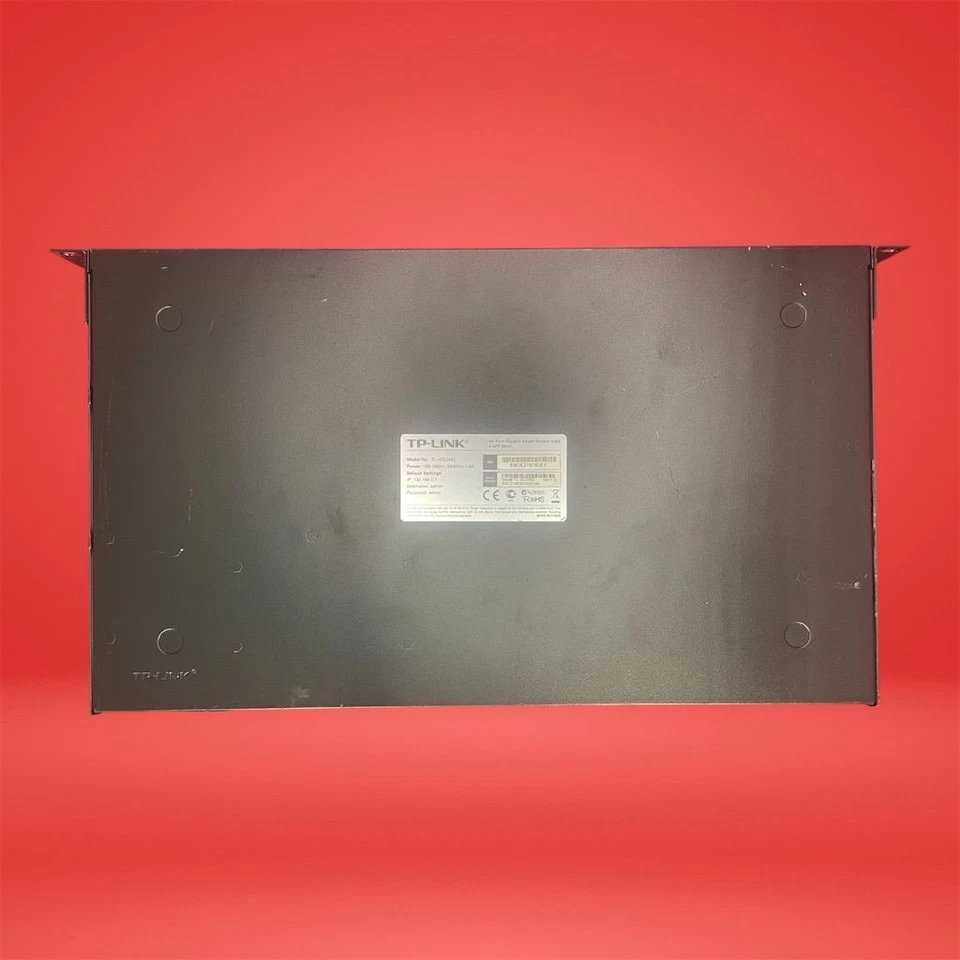 TP-Link TL-SG2452 48-Port Gigabit Ethernet L2 Managed Switch with 4 SFP Slots - Image 3 of 4
