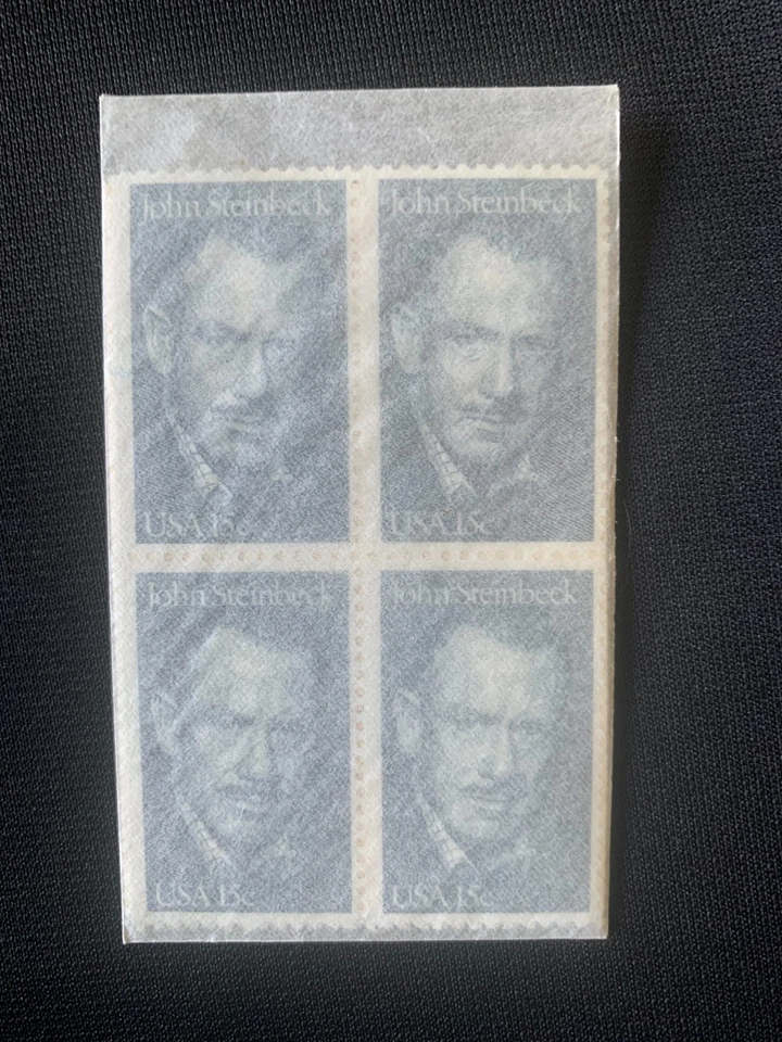 John Steinbeck Stamps 8 - Never Hinged - Image 2 of 2