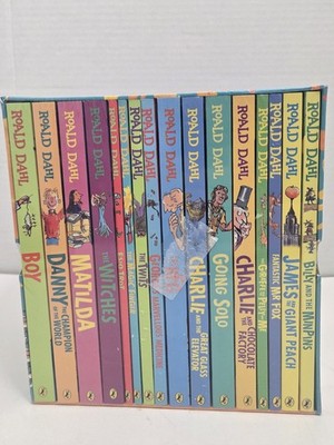 Roald Dahl Collection 16 Books Box Set Kids SEALED Paperback
