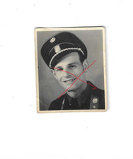 NR.58766 Pass Foto Gendarmerie  Beamter um 1950 Scheibs  N.&Ouml;.