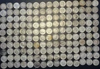 Roosevelt Dimes, 90% silver, lot of 150, mix dates from 1946-1964  FREE SHIPPING