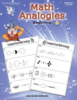 Math Analogies Beginning Workbook - Analogical and Mathematical Reasoning Puzzl,