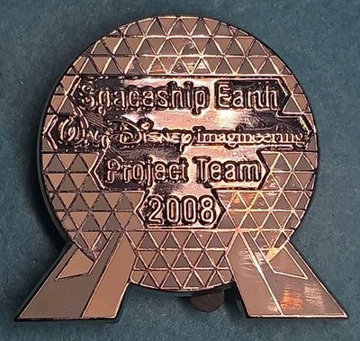 WDI Disney Project Team Thank You Epcot Spaceship Earth LE 300 Cast Pin 73440