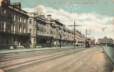 Marine Parade Great Yarmouth Straßenbahnlinien Postkarte (J271)