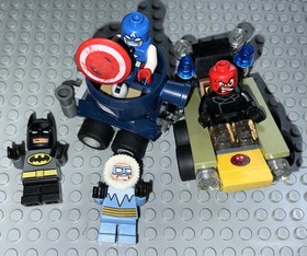 LEGO Mighty Micros Captain America vs Red Skull 76065 Batman Mr Freeze Marvel