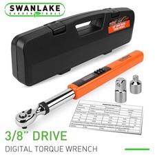 38 Digital Torque Wrench Set Electronic 4.444.3ft-lb3-60n.m 12 14 Adapter 38 Digital Torque Wrench Set Electronic 4.444.3ft-lb3-60n.m 12 14 Adapter