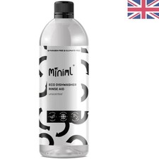 Biodegradable Unscented Rinse Aid 750ml - Non-Toxic,  Dishwasher Care