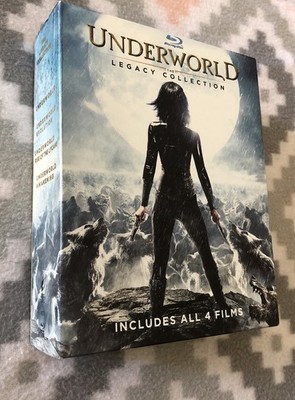 Underworld: the Legacy Collection (Blu-ray, 2003-2012) -Kate Beckinsale-