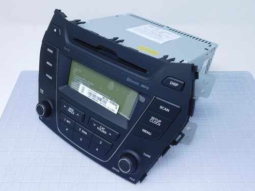 HYUNDAI 96170-4Z0024X SANTA FE CD SINGLE DISC MP3 SATELLITE RADIO OEM 2015-2018